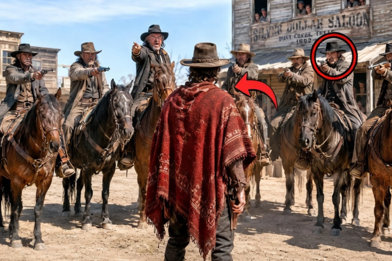 “Drop It, Boy,” 7 Bounty Hunters Demanded… But The Nameless Gunslinger Always Shoots First