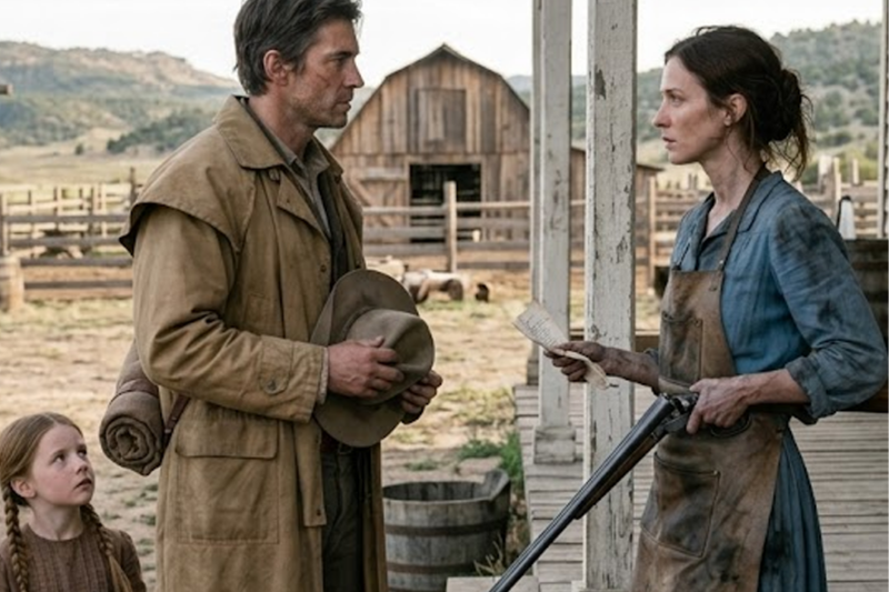 THE WIDOW WHO REFUSED TO LOSE HER RANCH