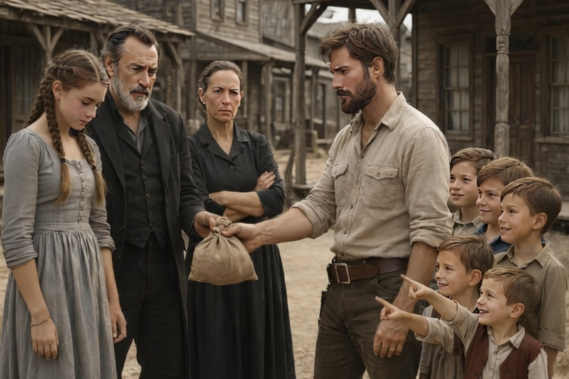 HER PARENTS SOLD HER FOR BEING BARREN — UNTIL A LONELY COWBOY WITH 5 CHILDREN CHOSE HER