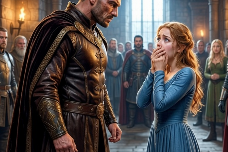 THE GIRL WHO LAUGHED AT THE KING’S SCAR