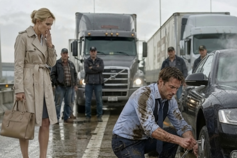 “I Fixed Her Tire… Then She Tried To Buy My Life”