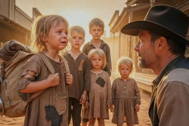 “I’M JUST A 12-YEAR-OLD GIRL” — SHE SMASHED A DEPUTY’S SKULL TO SAVE HER SIBLINGS, THEN A GRUFF RANCHER RISKED EVERYTHING