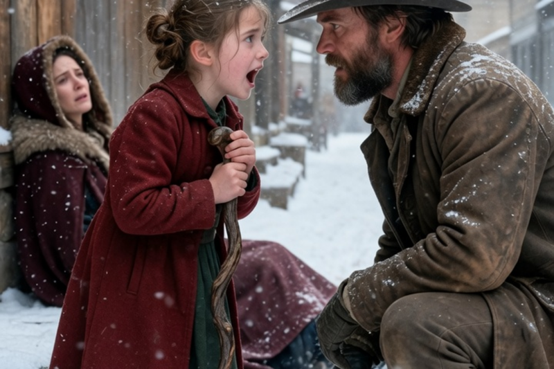 THE STRANGER WHO STOOD IN THE BLIZZARD