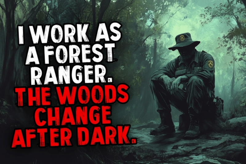 I Work as a Forest Ranger. The Woods Change After Dark.
