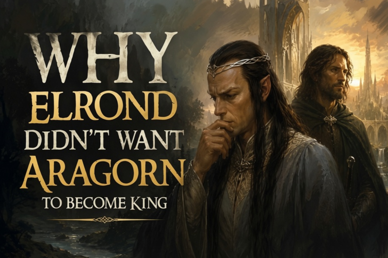 Why Elrond Didn’t Want Aragorn to Become King – LOTR Lore