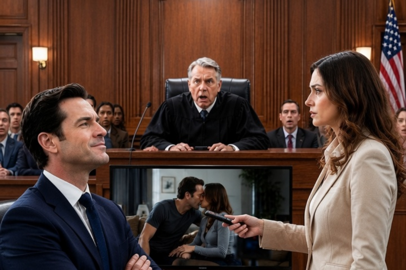 He Smirked After Winning The Divorce Trial — Then She Played The Hidden Camera Footage