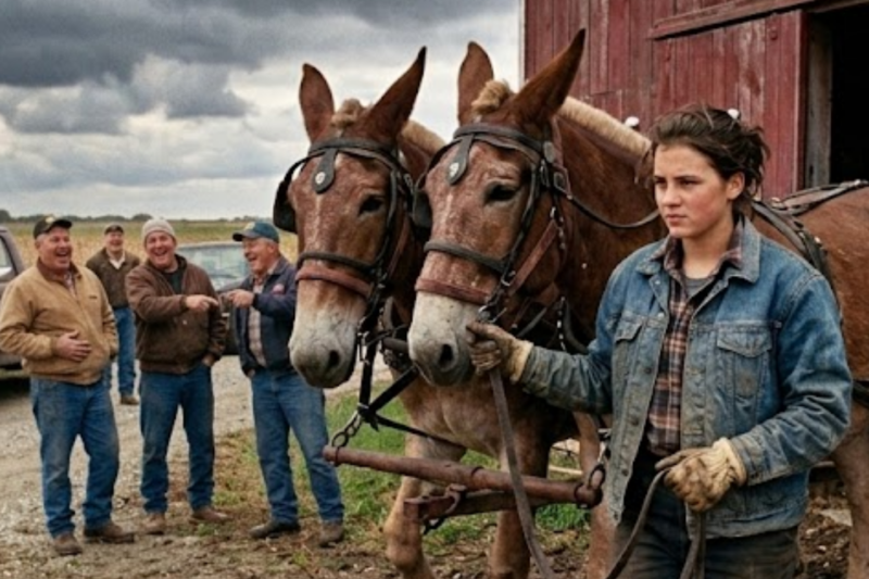 They Called Her Grandfather’s Mules A Fantasy, Until A Desperate Harvest Night Made The Whole County Go Silent