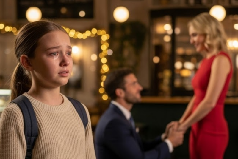 Single Dad Was About to Propose – Then His Daughter Whispered “Please Don’t.”