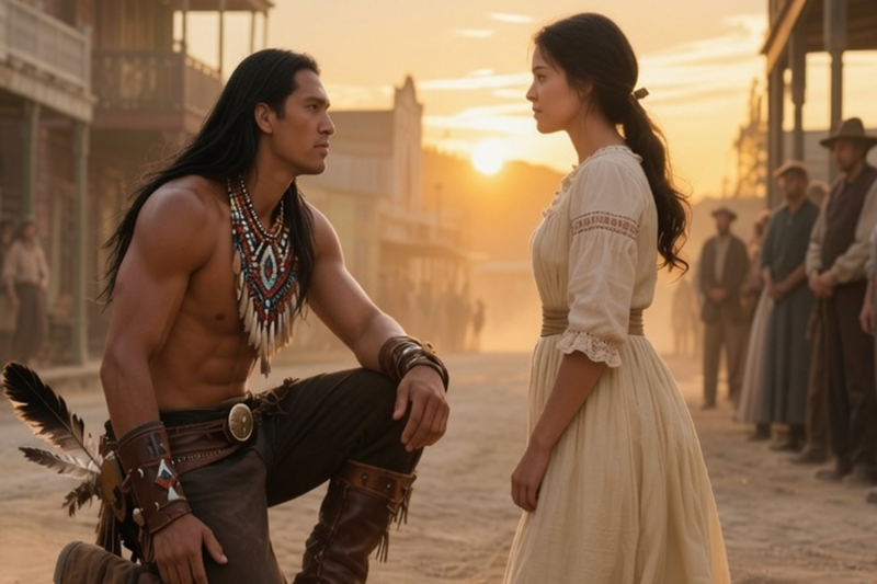 SHE CAME WEST TO MARRY A RANCHER… BUT FOUND AN APACHE WAR CHIEF IN CHAINS