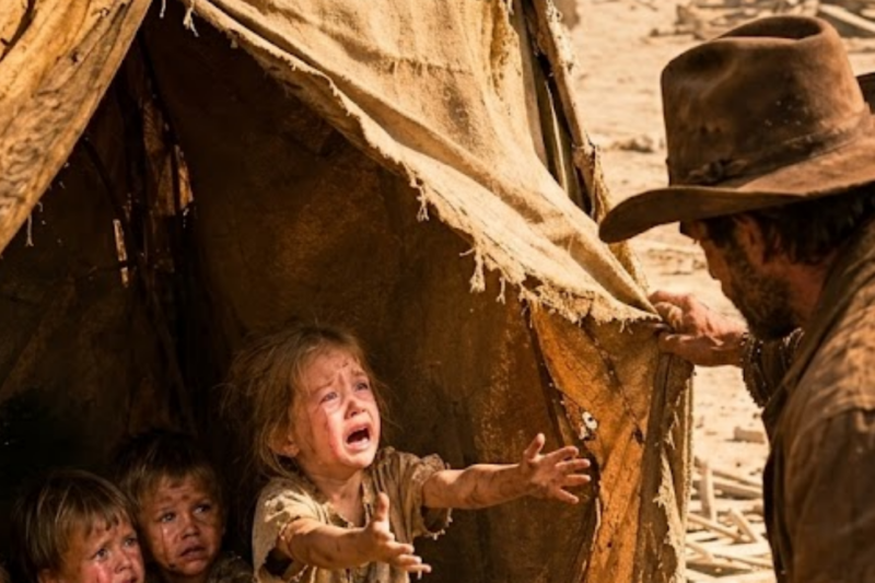 “You Need To Step Back” The Girl Said—But The Cowboy Saw Something That Made Him Refuse To Leave Them Behind
