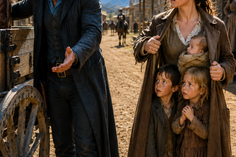 THE SILENT RANCHER AND THE WIDOW WITH THREE SECRETS