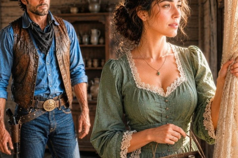 “Can You Sew?” He Asked the Shaking Woman—Her Hands Rebuilt His Whole House