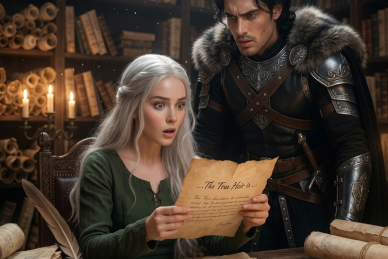 THE ORPHAN WHO FOUND THE LETTER THAT COULD DESTROY A KINGDOM