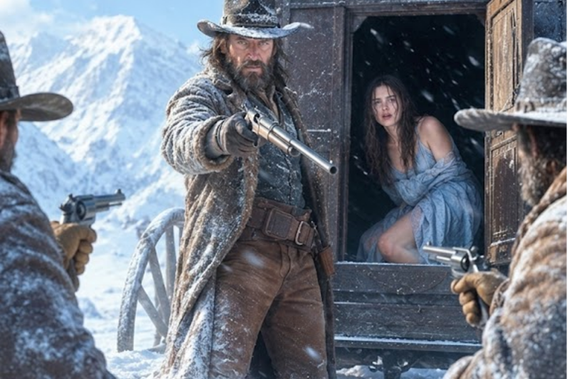 THE MOUNTAIN MAN WHO SAVED THE HEIRESS FROM A FROZEN GRAVE