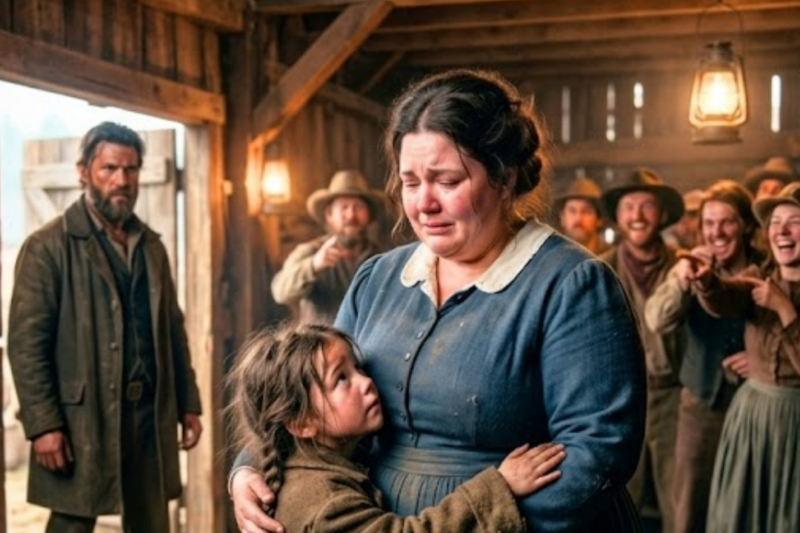 “A Child Refused to Let Go of Her Waist Saying ‘You’re Mine’—While the Whole Town Watched in Horrified Silence”