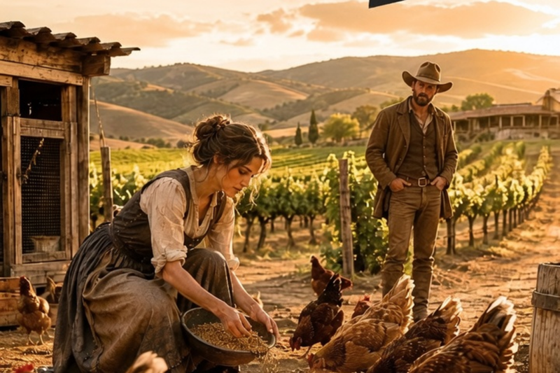 He Wanted a Wife to Mind the Chickens — She Turned His Failing Vineyard Into the Richest