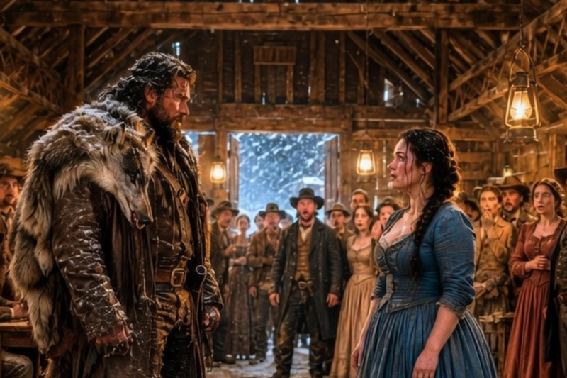 SEVEN MEN REJECTED HER LIKE TRASH — THEN A BLOODIED MOUNTAIN MAN CLAIMED HER IN FRONT OF THEM ALL