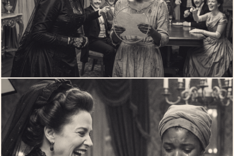 THEY LAUGHED WHEN THE SLAVE TOOK THE WILL… SECONDS LATER THE WIDOW REALIZED SHE HAD LOST EVERYTHING
