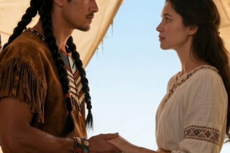 “YOU WERE NEVER MEANT TO BE HERE,” THE APACHE KING SAID AS HE PULLED HER CLOSE—SO WHY COULDN’T HE LET HER GO?