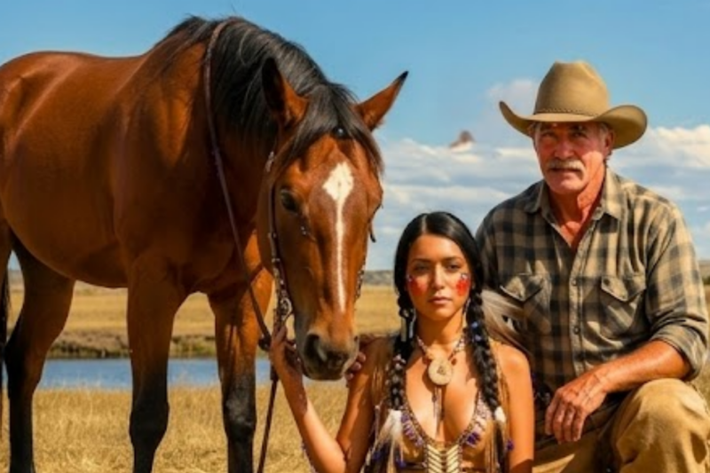 “DON’T HELP HER,” THEY WARNED HIM — YET THE LONELY COWBOY FOLLOWED HIS HORSE INTO A FATE HE NEVER EXPECTED