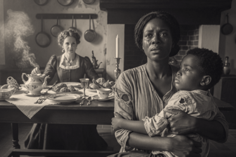 “MAKE HIM CRAWL,” She Laughed, But When The Starving Boy Reached The Food, His Mother Did The Unthinkable