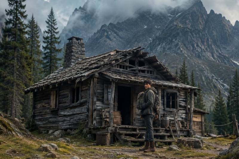 THE 18 YEAR OLD WITH NOTHING INHERITED A BROKEN CABIN ON A LONELY MOUNTAIN AND DISCOVERED A SECRET THAT COULD SAVE OR DESTROY HIM