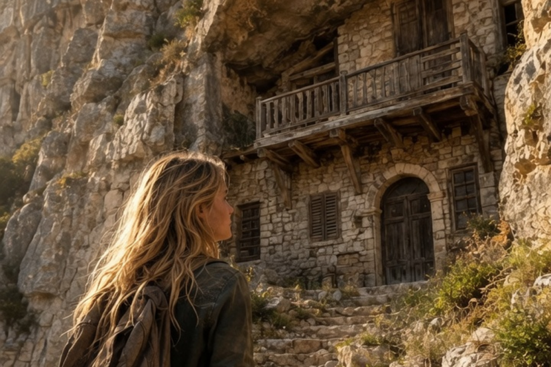 A Homeless Woman Got an Old Key—Then Found the Mountain House Built for Her