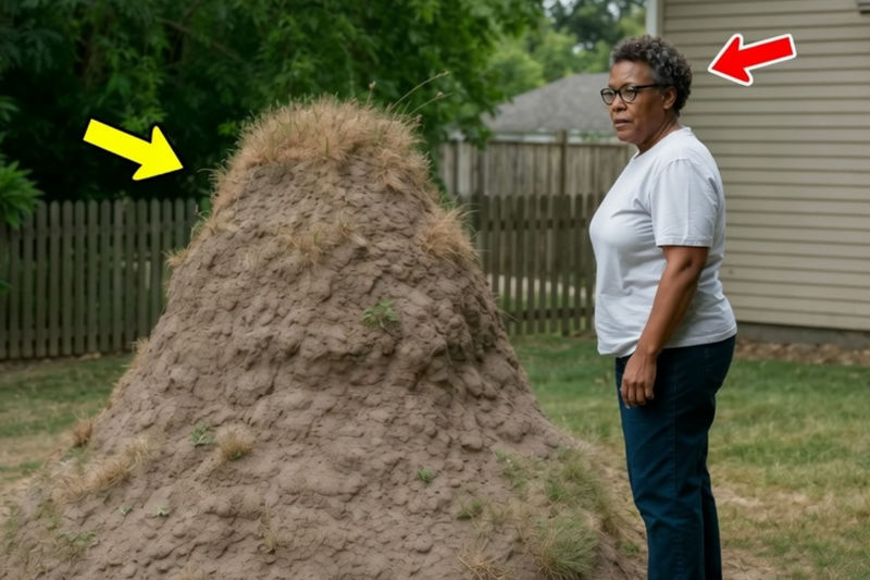 She Thought It Was Just an Ant Hill… Until Scientists Ordered Her to Hide Inside Immediately