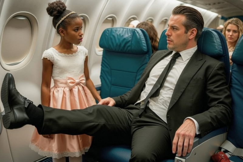 THE 11 YEAR OLD GENIUS BLACK GIRL WHO WAS DENIED HER FIRST CLASS SEAT BY A RACIST STRANGER AND TRIGGERED A CORPORATE WAR THAT EXPOSED DARK SECRETS