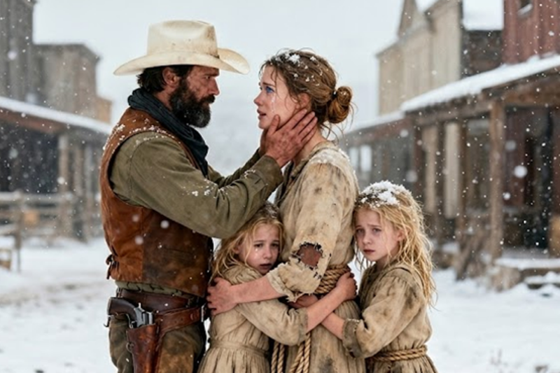THE WIDOW WHO LIED FOR A JOB ON A LONELY RANCH: ONE BLIZZARD CHANGED THEIR FATES FOREVER