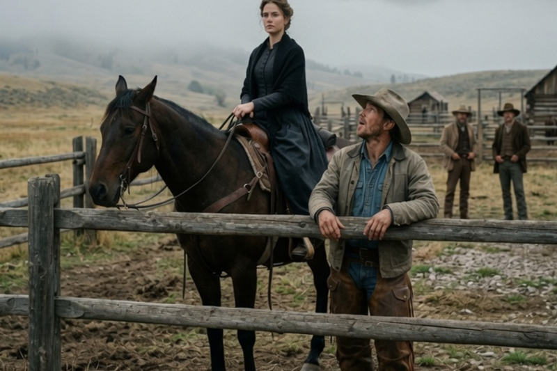 THE OUTLAW HORSE NO MAN COULD RIDE… UNTIL SHE ARRIVED