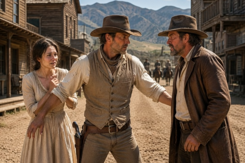 “She Was Beaten For Saying No… Until a Cowboy Took Her Hand and Called Her His Forever”