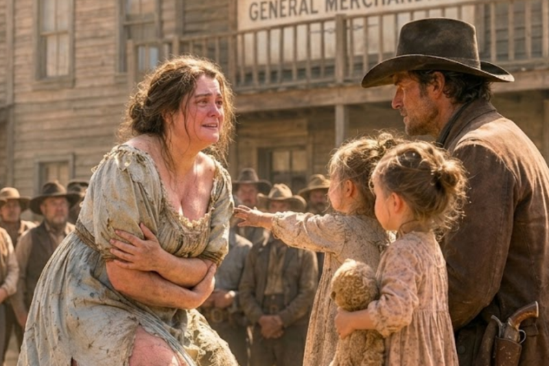 “YOU CAN BE OUR MOMMY” — THE COWBOY’S TWINS CHOSE A STRANGER THE TOWN CALLED CURSED, AND THEN EVERYTHING CHANGED