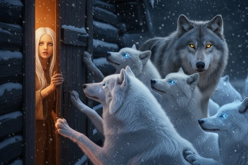 REJECTED OMEGA’S DOOR SCRATCHED BY 12 GIANT WOLVES IN DEADLY BLIZZARD — SHE HAD NO IDEA THE ALPHA KING INSIDE WOULD CHANGE HER FATE FOREVER