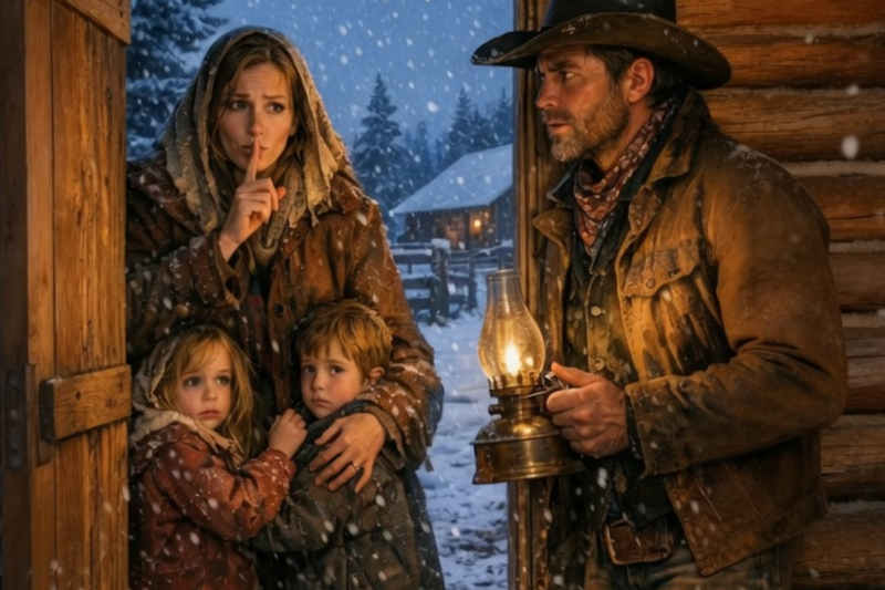 SHE KNOCKED ON HIS CABIN AT 2 AM — ‘PLEASE DON’T LIGHT THE LANTERN, THEY’LL SEE US’