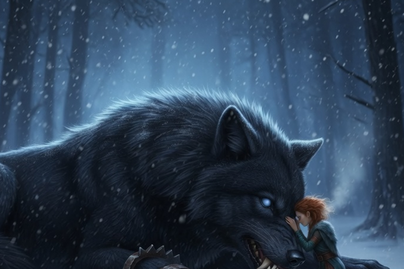 SHE SAVED A BLIND, DYING WOLF FROM A RUTHLESS TRAP — NEVER KNOWING SHE’D JUST RESCUED THE LYCAN KING WHO BURNED HER ENTIRE VILLAGE ALIVE