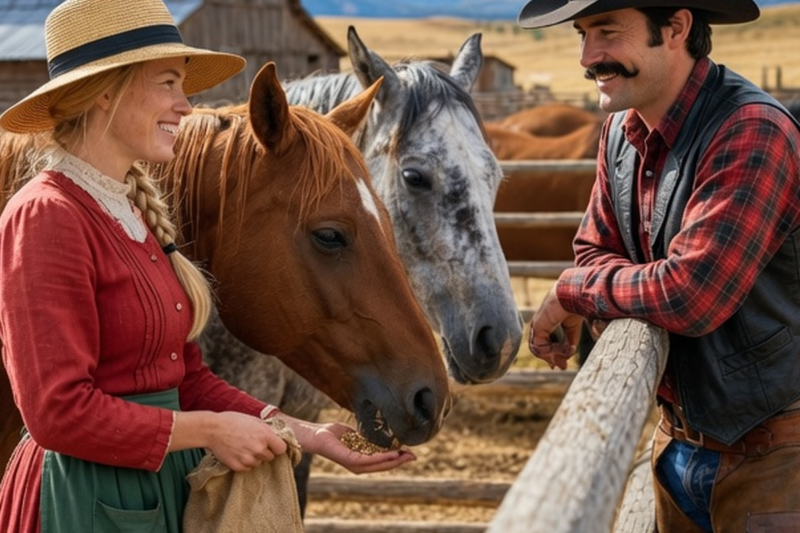 THE BRIDE SENT TO RUIN THE RANCH