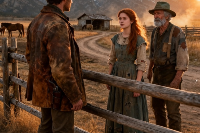 The Poor Farmer’s Daughter Took a Job on a Cowboy’s Ranch — His Kindness Changed Everything