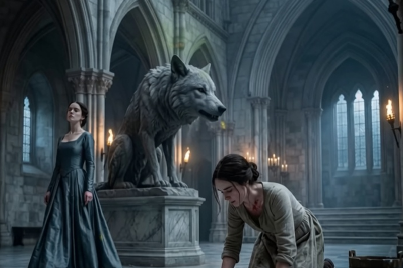 “THE SACRED WOLF TURNED TO FACE THE INVISIBLE SERVANT” — THE KING’S PERFECT BRIDE WAS FORGOTTEN IN AN INSTANT