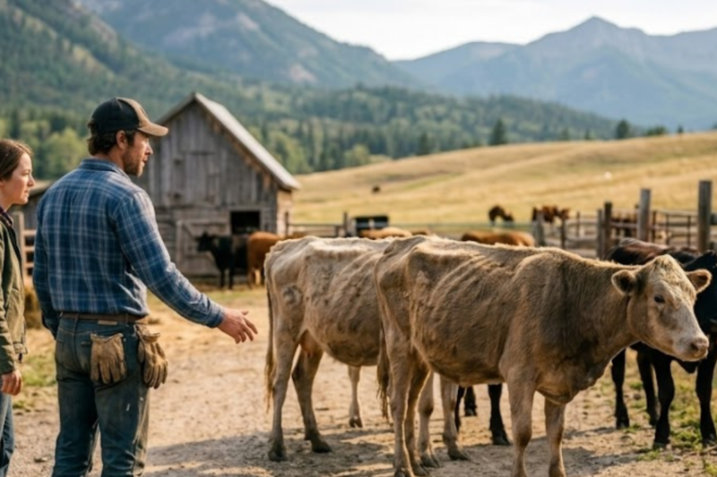 Their Neighbors Laughed At The “Worthless” Herd They Dragged Home, But Months Later, Those Cows Became The Ranch’s Only Hope