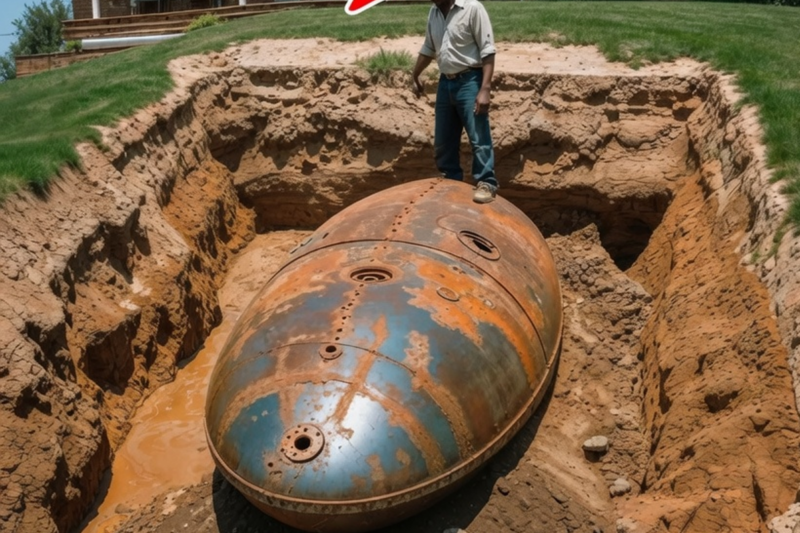 A Man Dug A Hole In His Backyard, He Was Not Ready For What He Discovered There