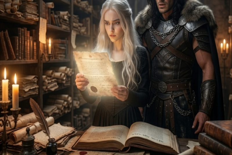 THE GIRL WHO HEARD A KINGDOM LIE