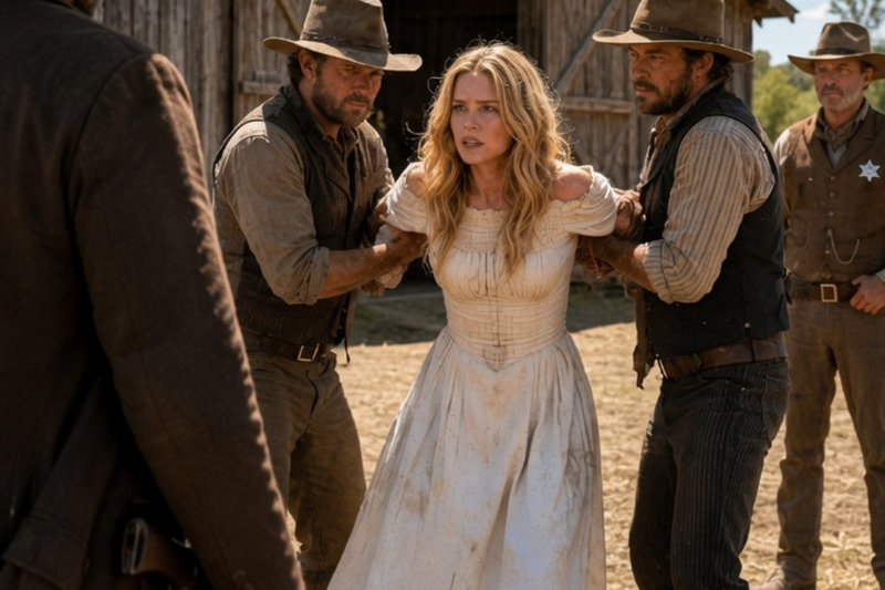 “Touch Her Again” — The Stranger on the Roan Mare Didn’t Ask Twice