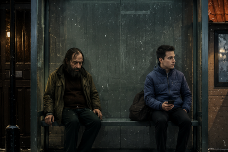 THE BUS STOP STRANGER