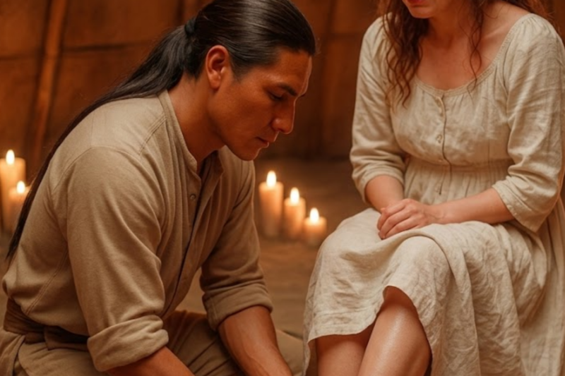 “DON’T LOOK AT ME…” SHE BEGGED HER APACHE HUSBAND IN SHAME, YET WHAT HE DID NEXT CHANGED HER LIFE FOREVER