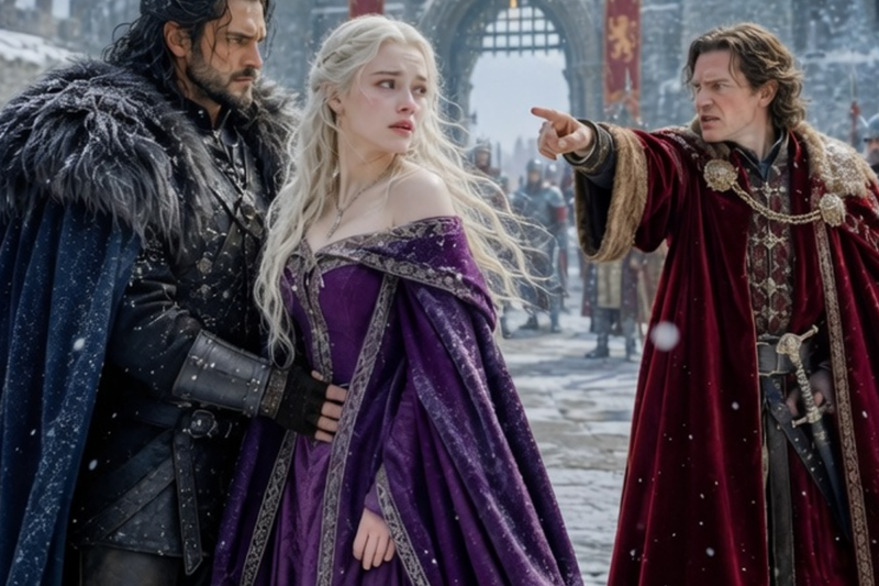 THE QUEEN THEY LEFT FOR THE WOLVES