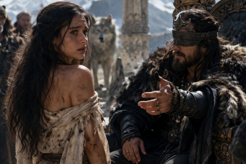 THEY OFFERED THE OMEGA TO THE BLIND ALPHA KING — UNAWARE HE COULD FINALLY SEE