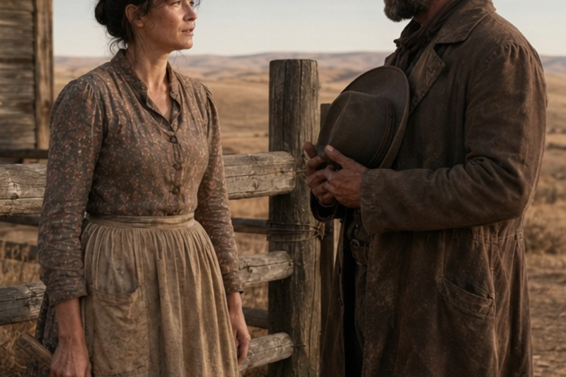 “Get Off My Land,” She Told the Wounded Stranger — Then She Saw the Blood and Let Him Stay