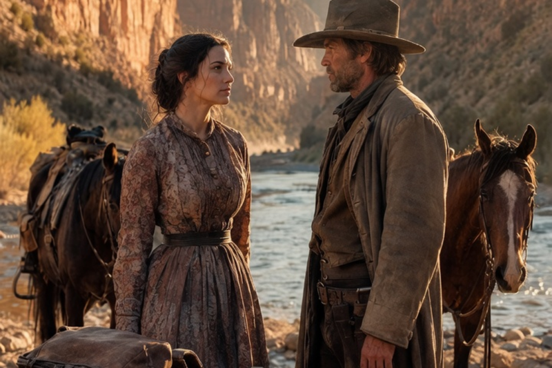 Marry Her or Ride On The Old Man Said — The Range Detective Never Expected to Choose Her