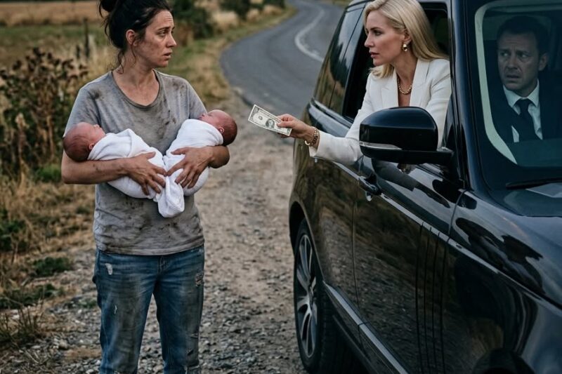 HE THREW HER OUT WITH NOTHING—ONE YEAR LATER HE FOUND HER RAISING HIS TWINS ALONE